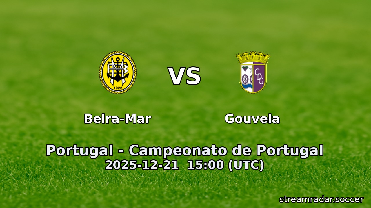 Beira-Mar vs Gouveia