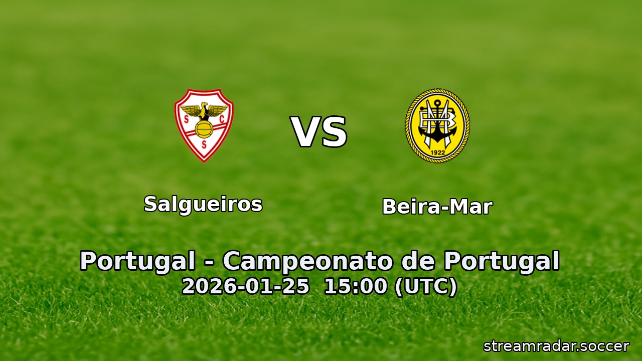 Salgueiros vs Beira-Mar