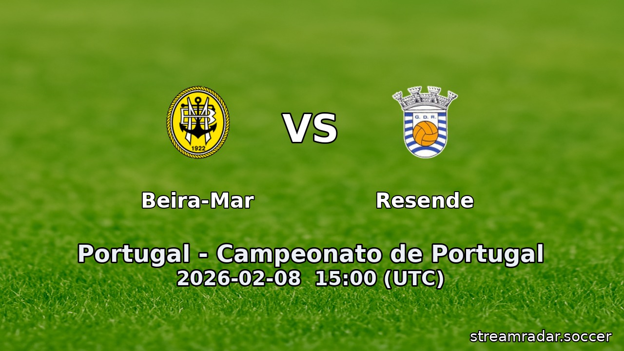 Beira-Mar vs Resende