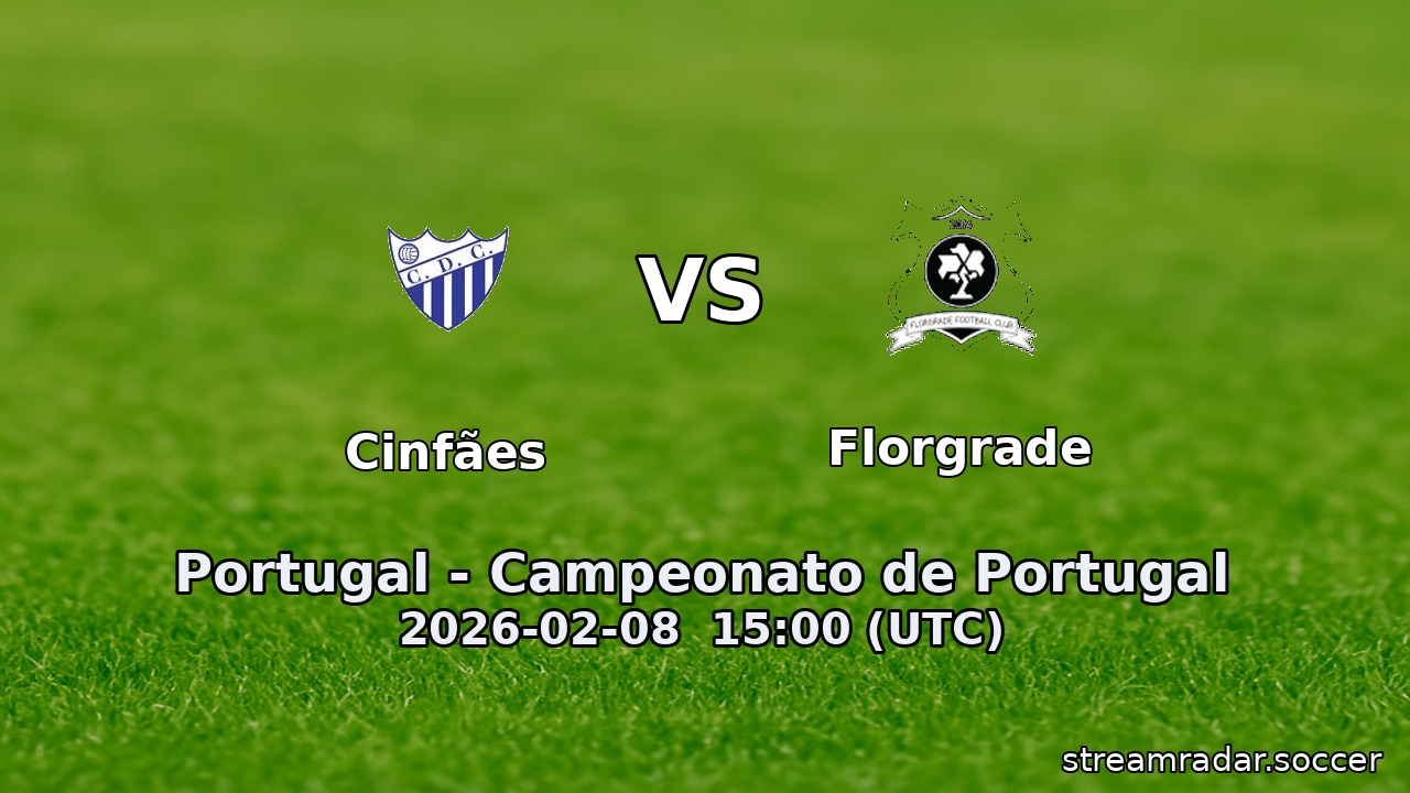 Cinfães vs Florgrade