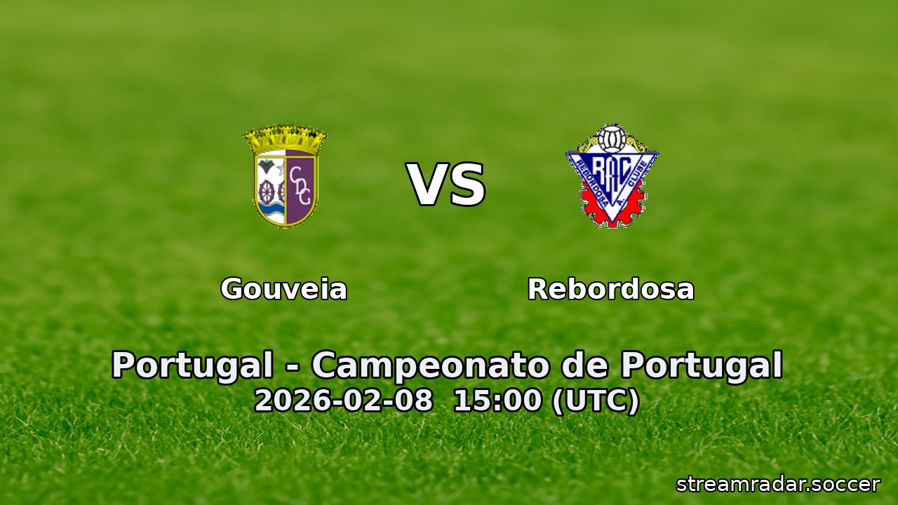 Gouveia vs Rebordosa