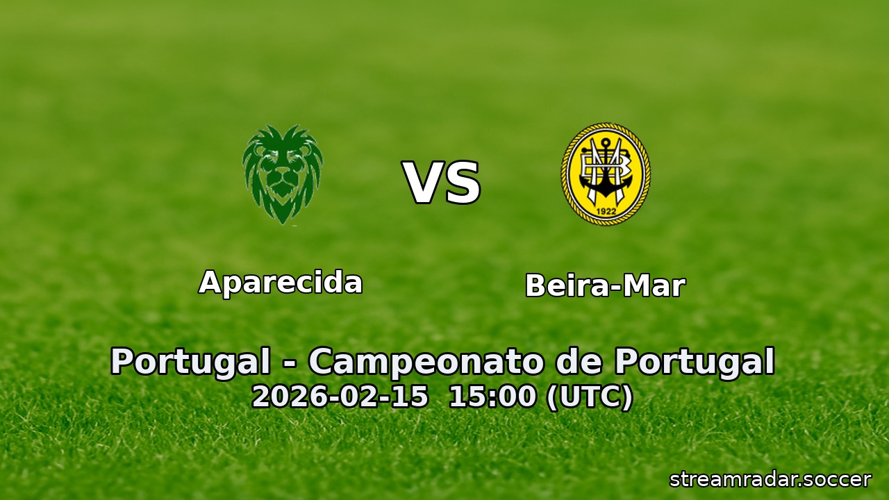 Aparecida vs Beira-Mar