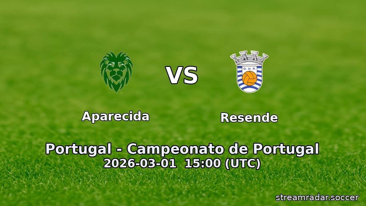 Aparecida vs Resende