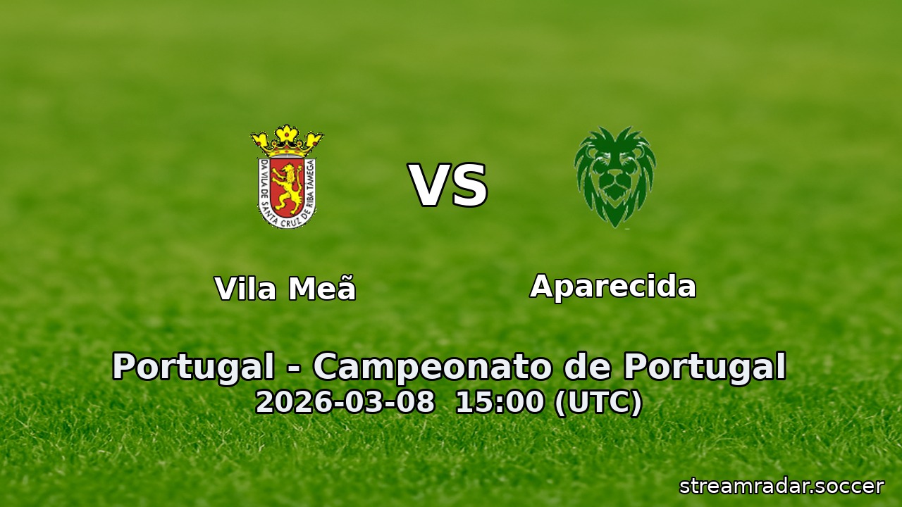 Vila Meã vs Aparecida