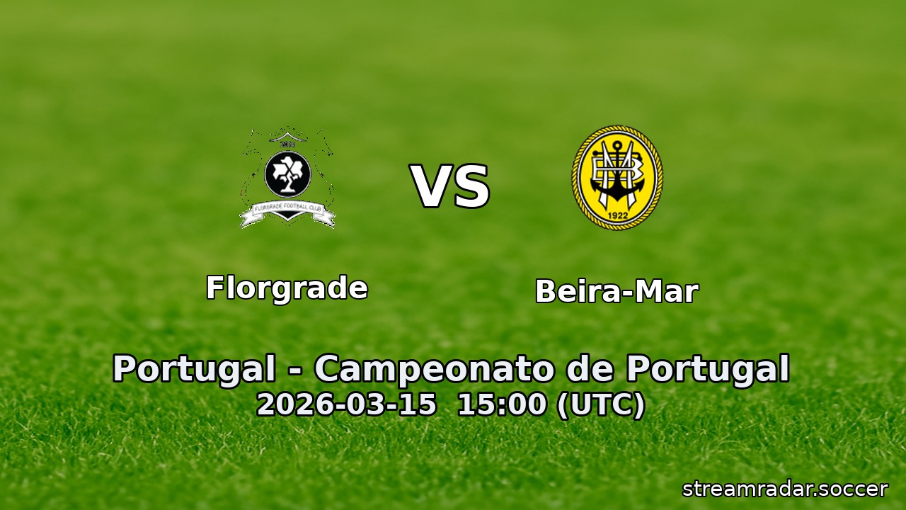 Florgrade vs Beira-Mar