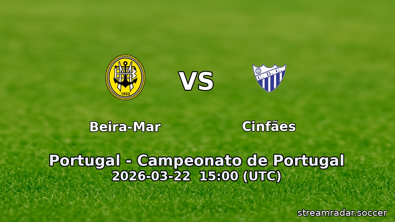 Beira-Mar vs Cinfães