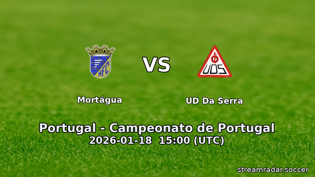 Mortágua vs UD Da Serra
