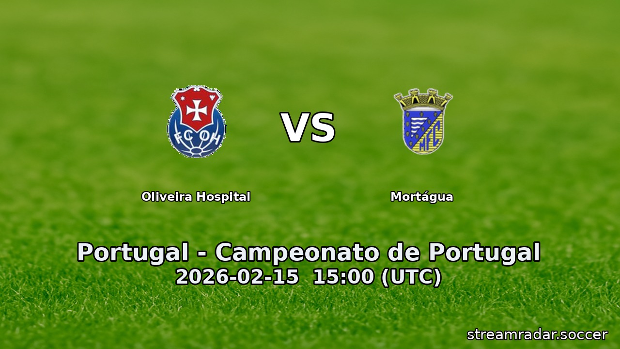 Oliveira Hospital vs Mortágua