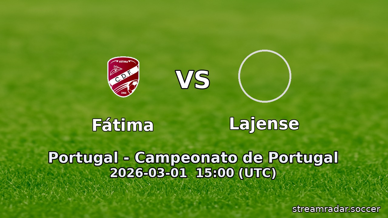 Fátima vs Lajense