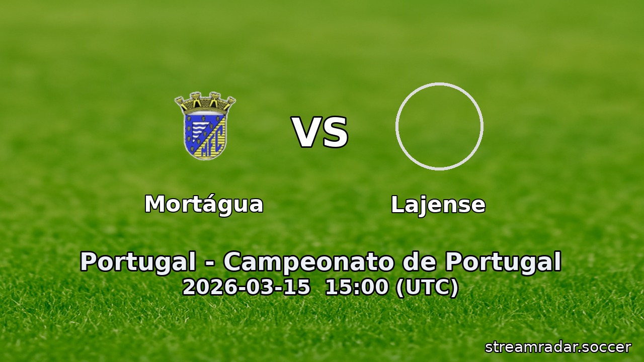 Mortágua vs Lajense