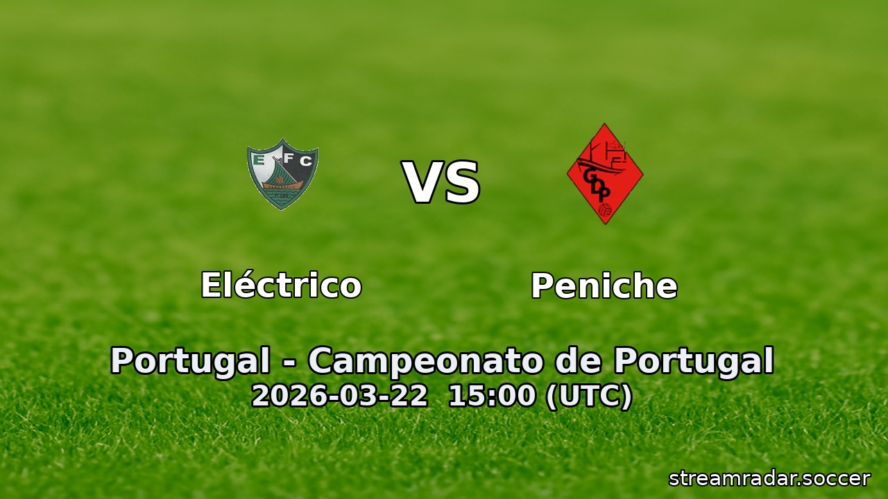Eléctrico vs Peniche