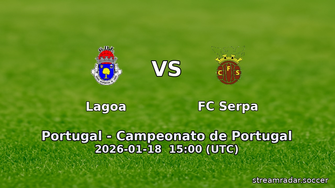 Lagoa vs FC Serpa