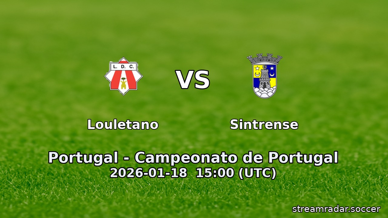 Louletano vs Sintrense