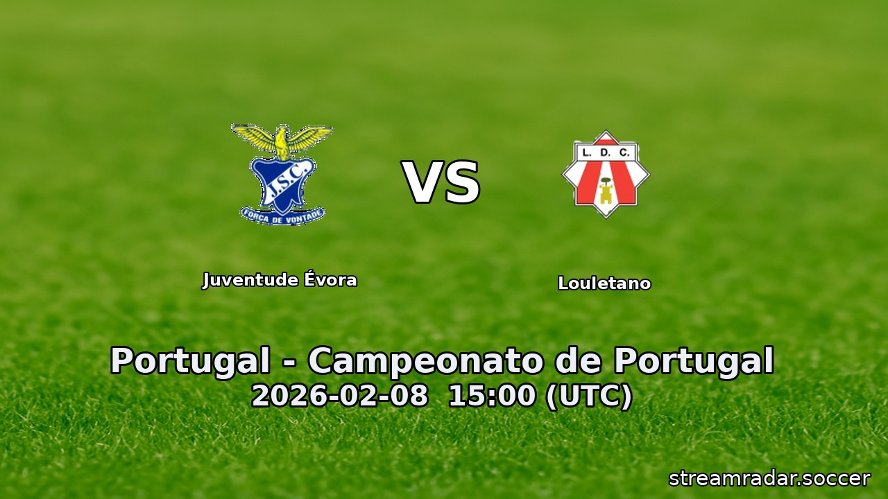 Juventude Évora vs Louletano