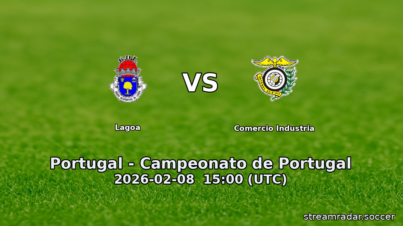 Lagoa vs Comercio Industria