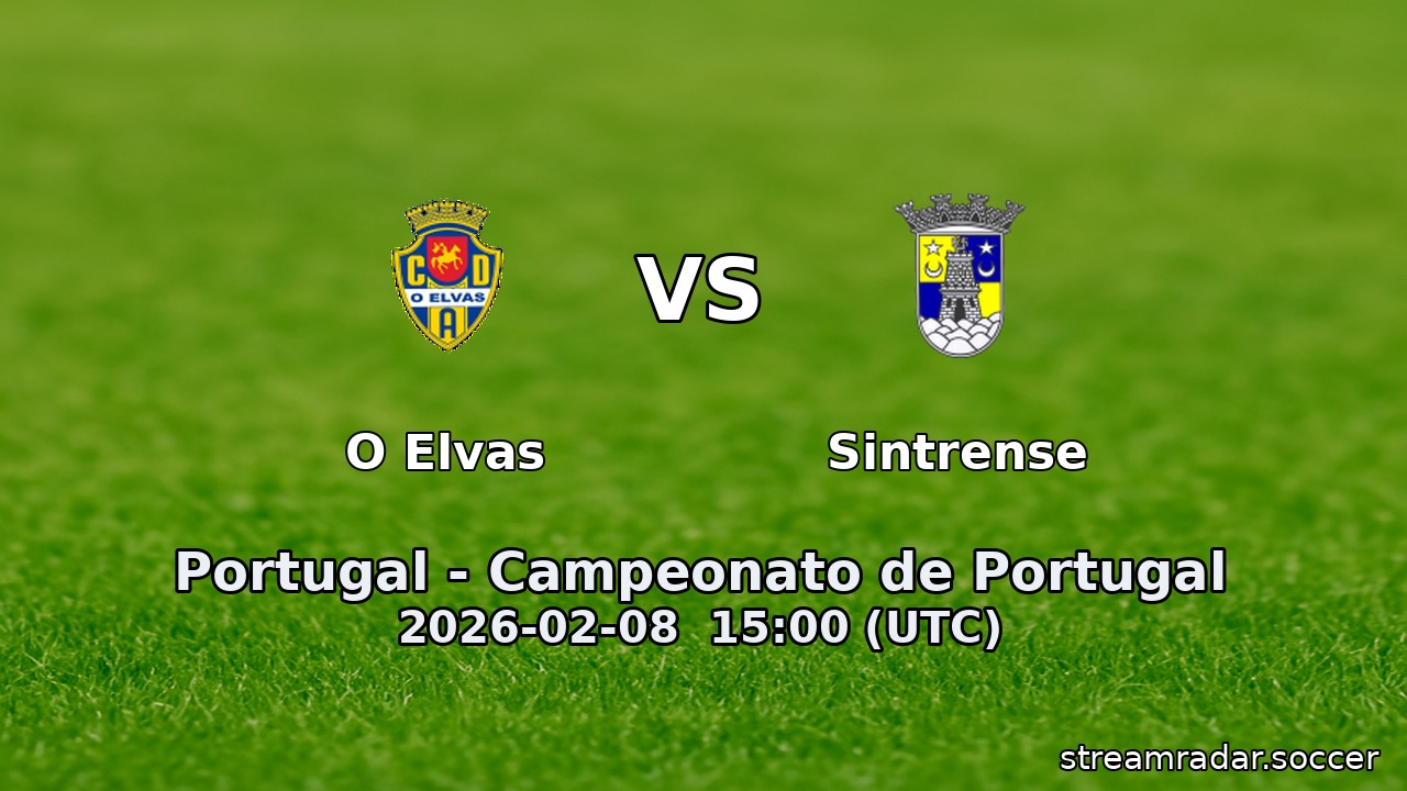 O Elvas vs Sintrense
