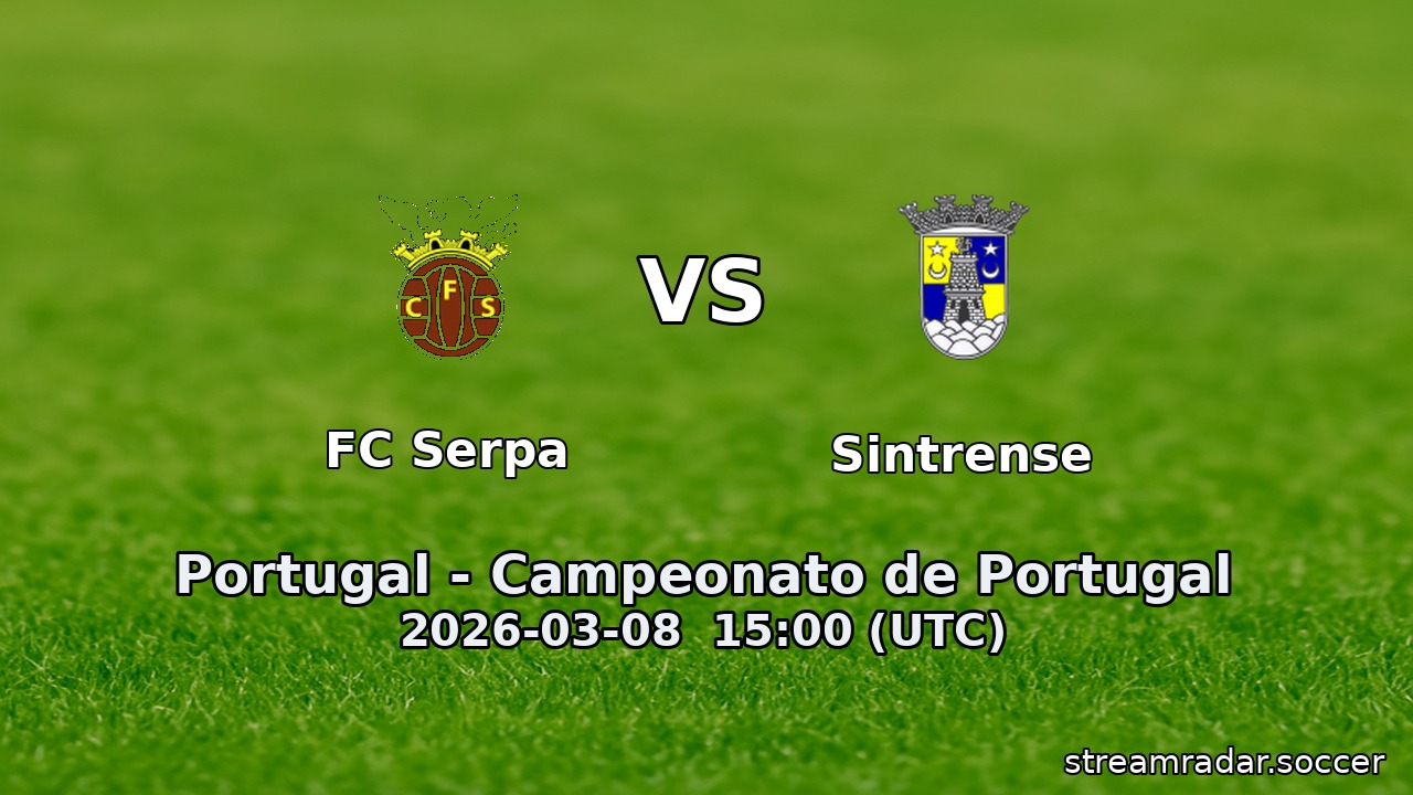 FC Serpa vs Sintrense