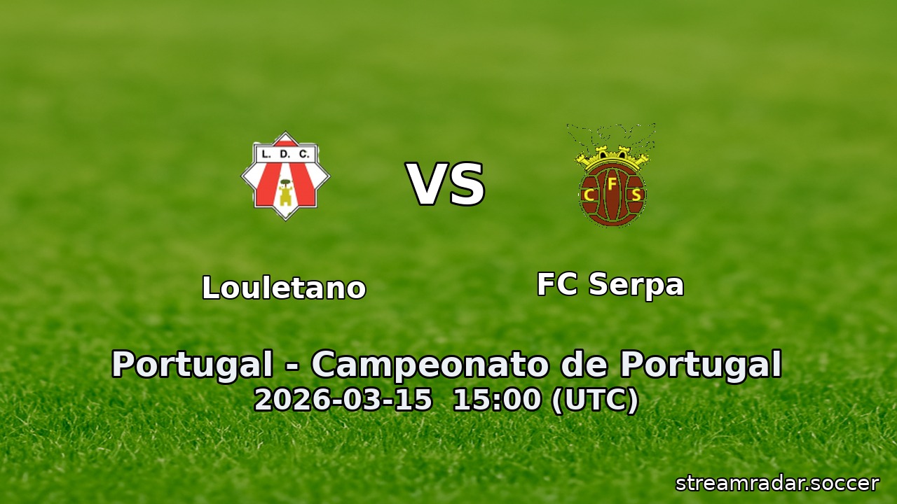 Louletano vs FC Serpa