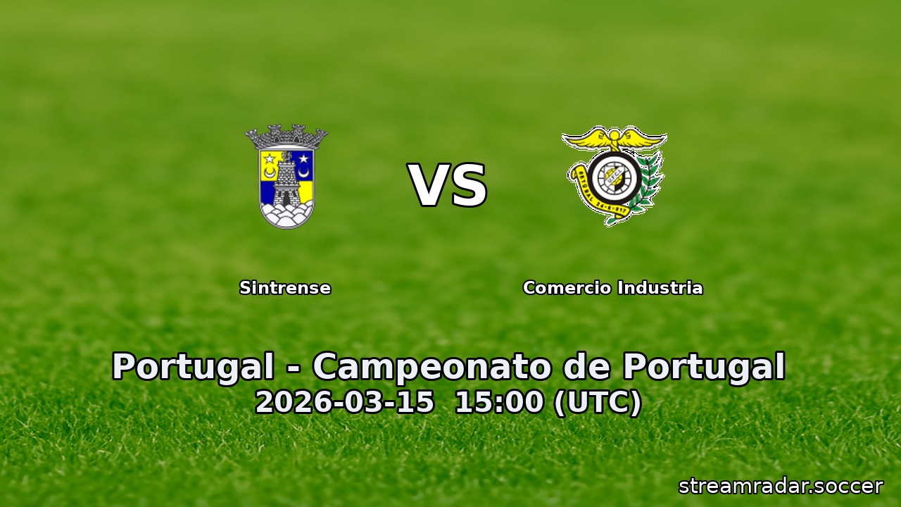 Sintrense vs Comercio Industria