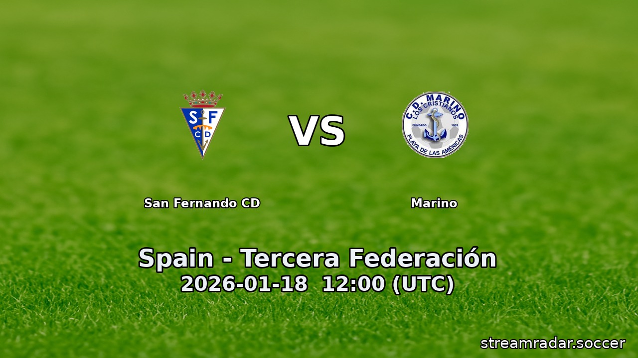 San Fernando CD vs Marino