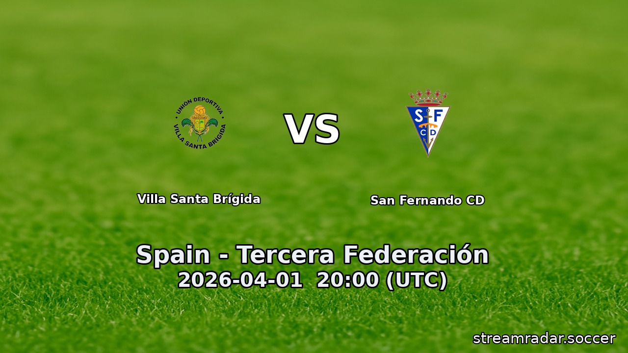 Villa Santa Brígida vs San Fernando CD