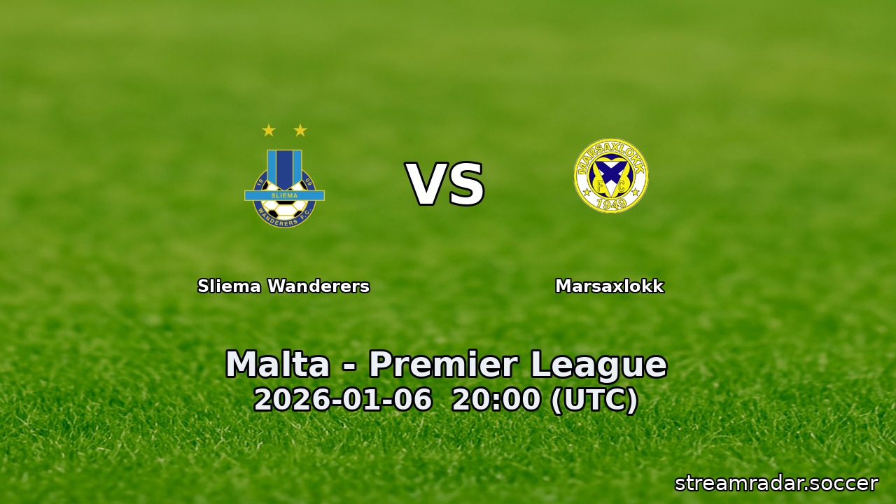 Sliema Wanderers vs Marsaxlokk
