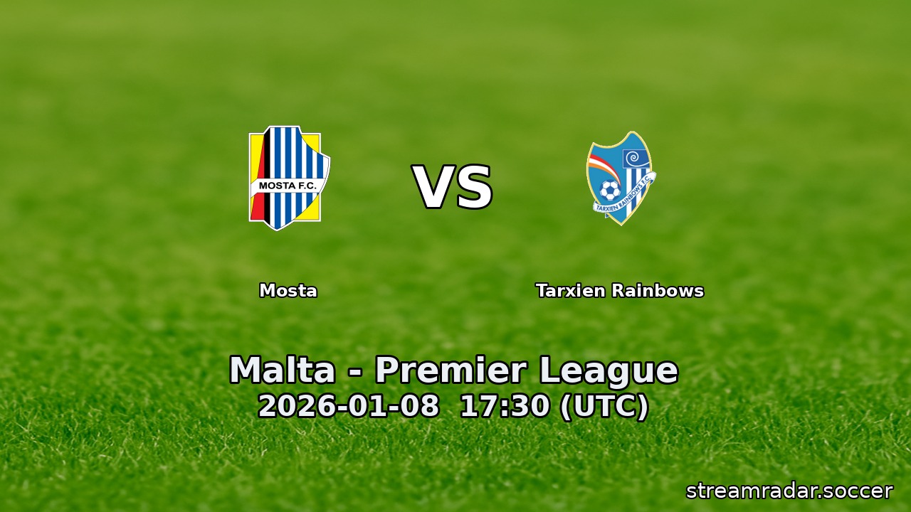 Mosta vs Tarxien Rainbows