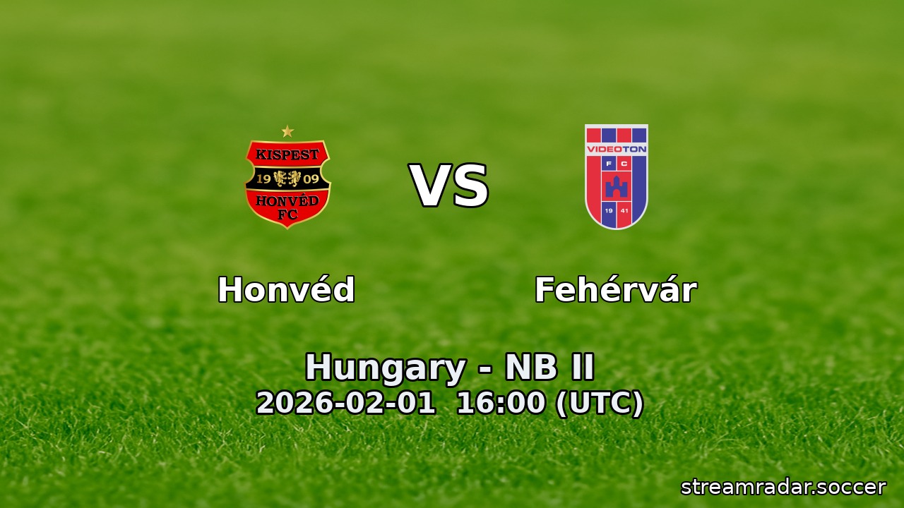 Honvéd vs Fehérvár
