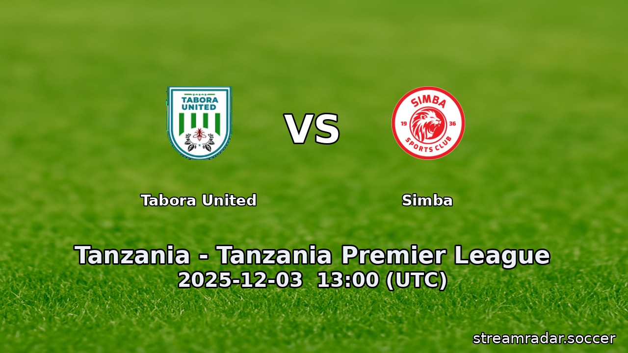 Tabora United vs Simba