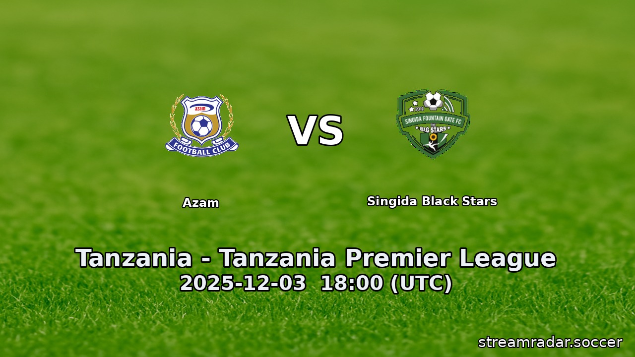 Azam vs Singida Black Stars