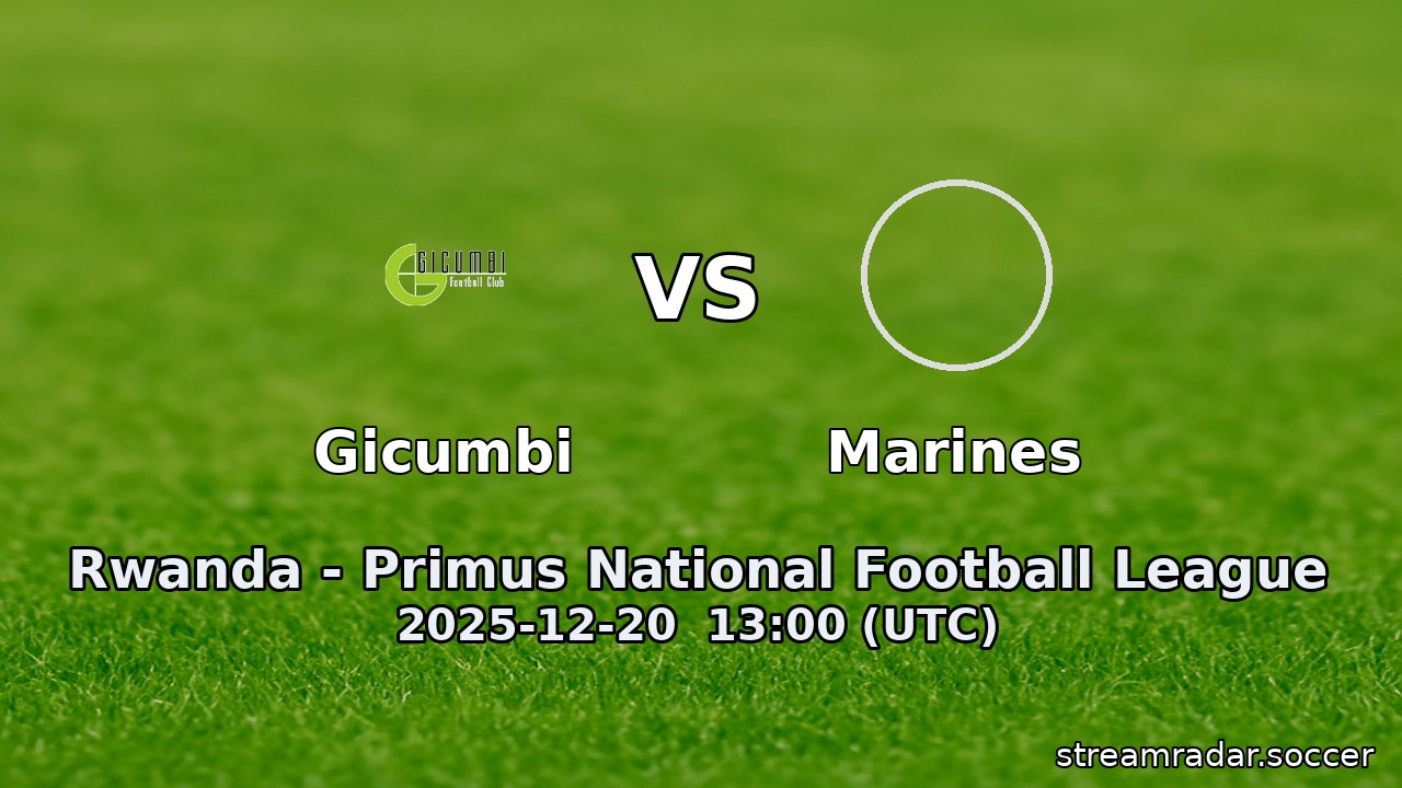 Gicumbi vs Marines