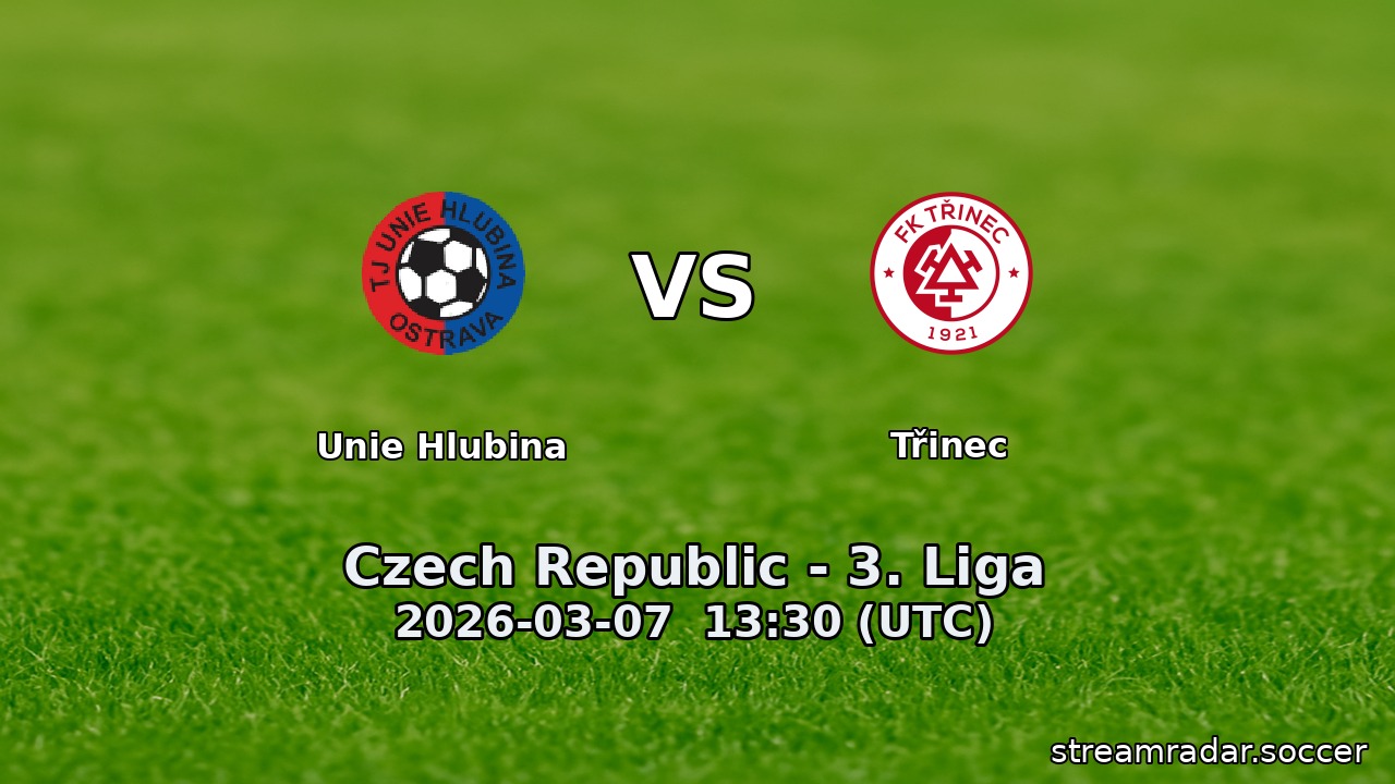 Unie Hlubina vs Třinec