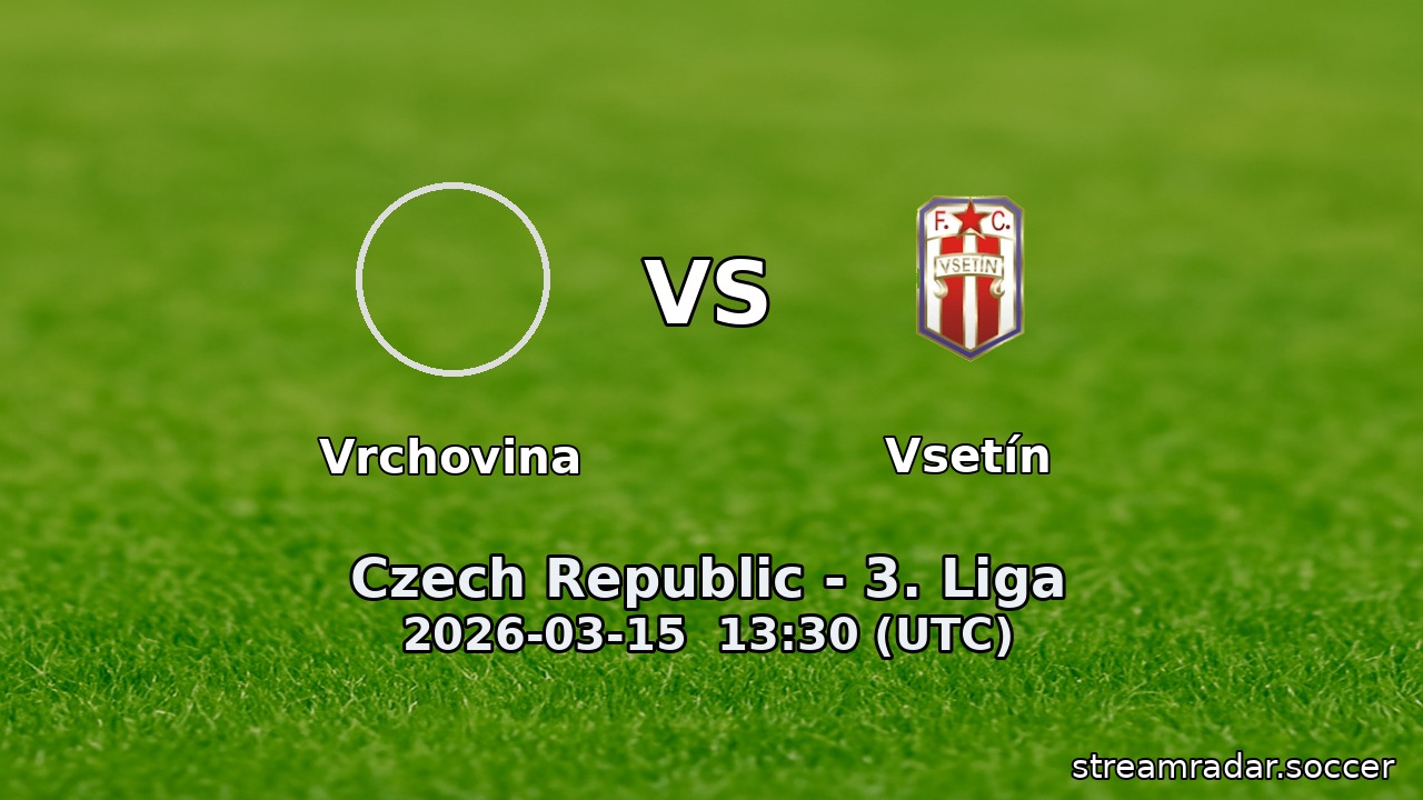 Vrchovina vs Vsetín