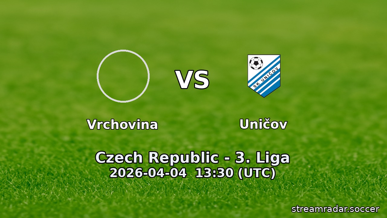 Vrchovina vs Uničov