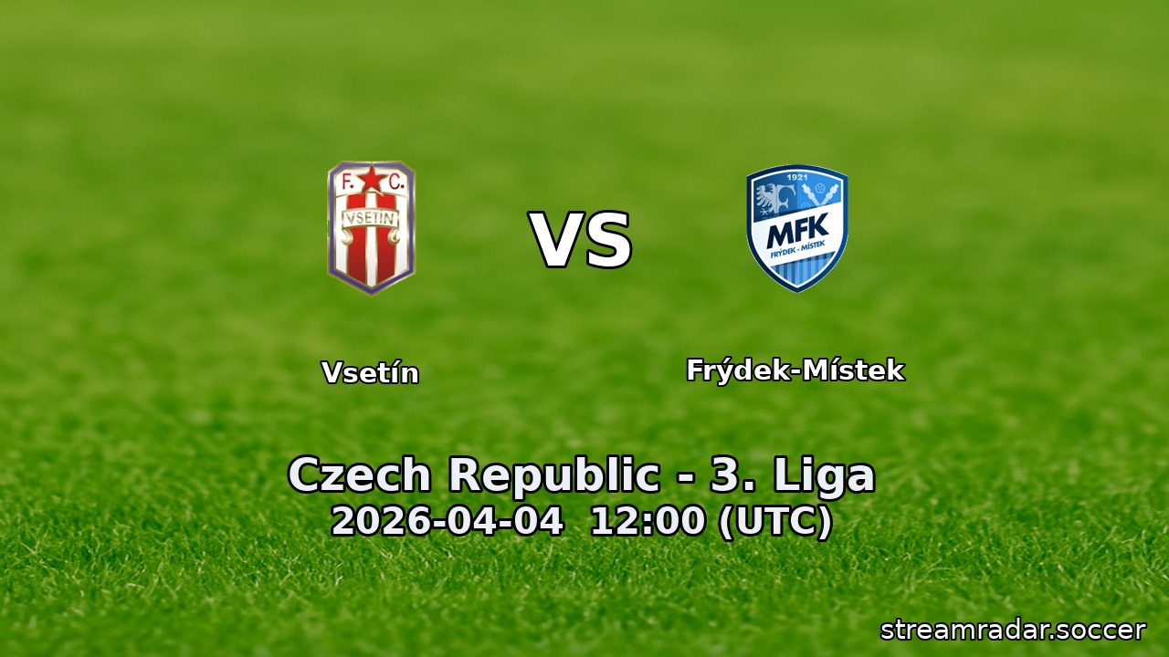 Vsetín vs Frýdek-Místek
