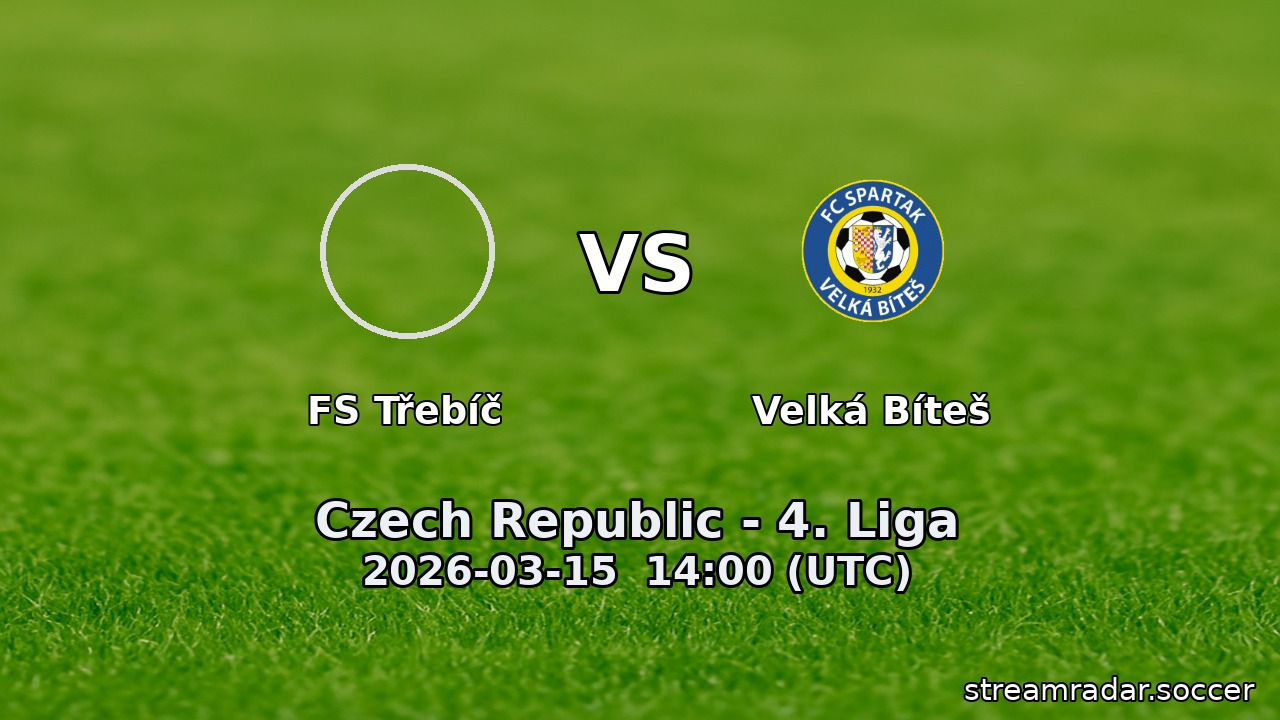 FS Třebíč vs Velká Bíteš
