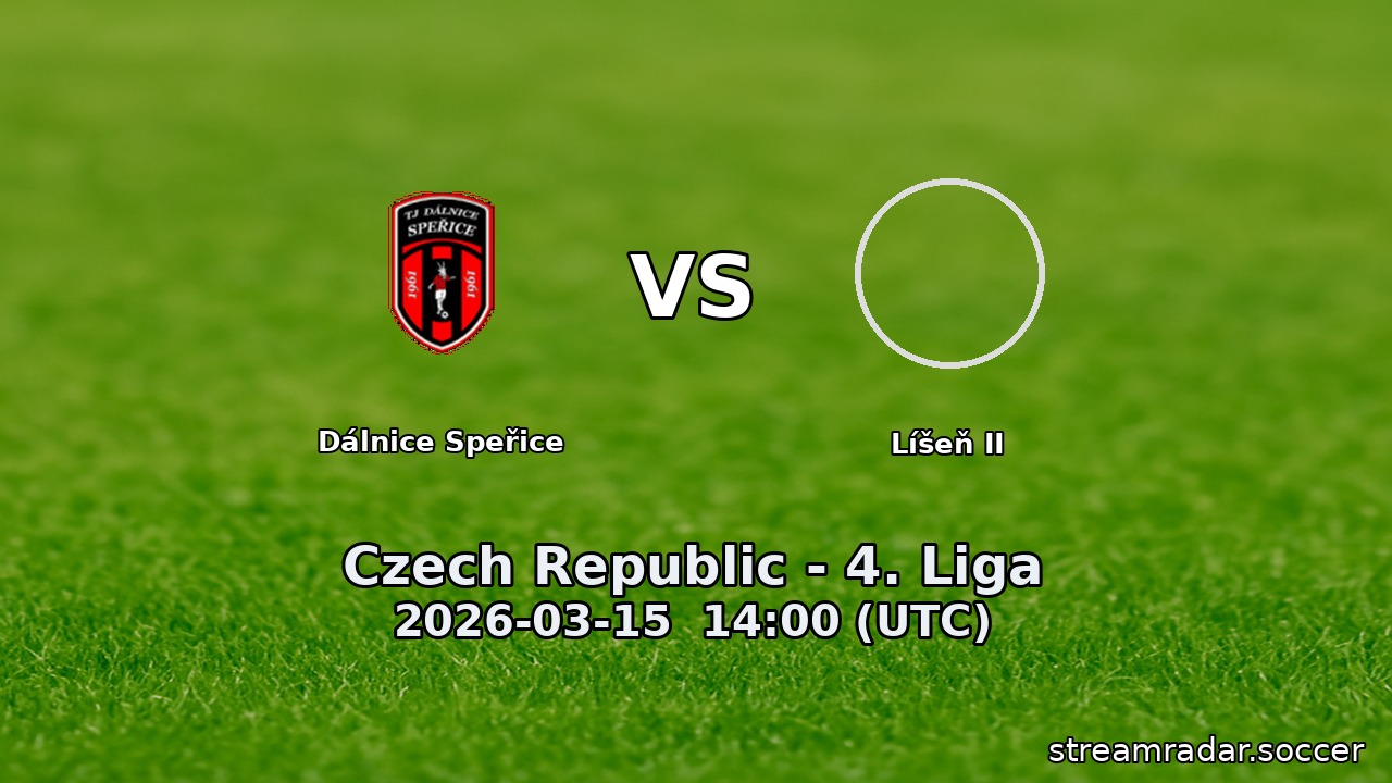 Dálnice Speřice vs Líšeň II