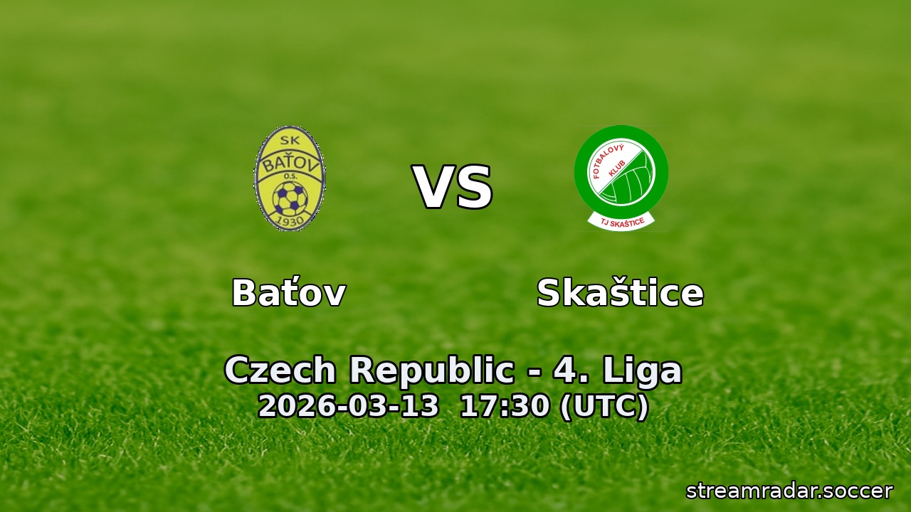 Baťov vs Skaštice