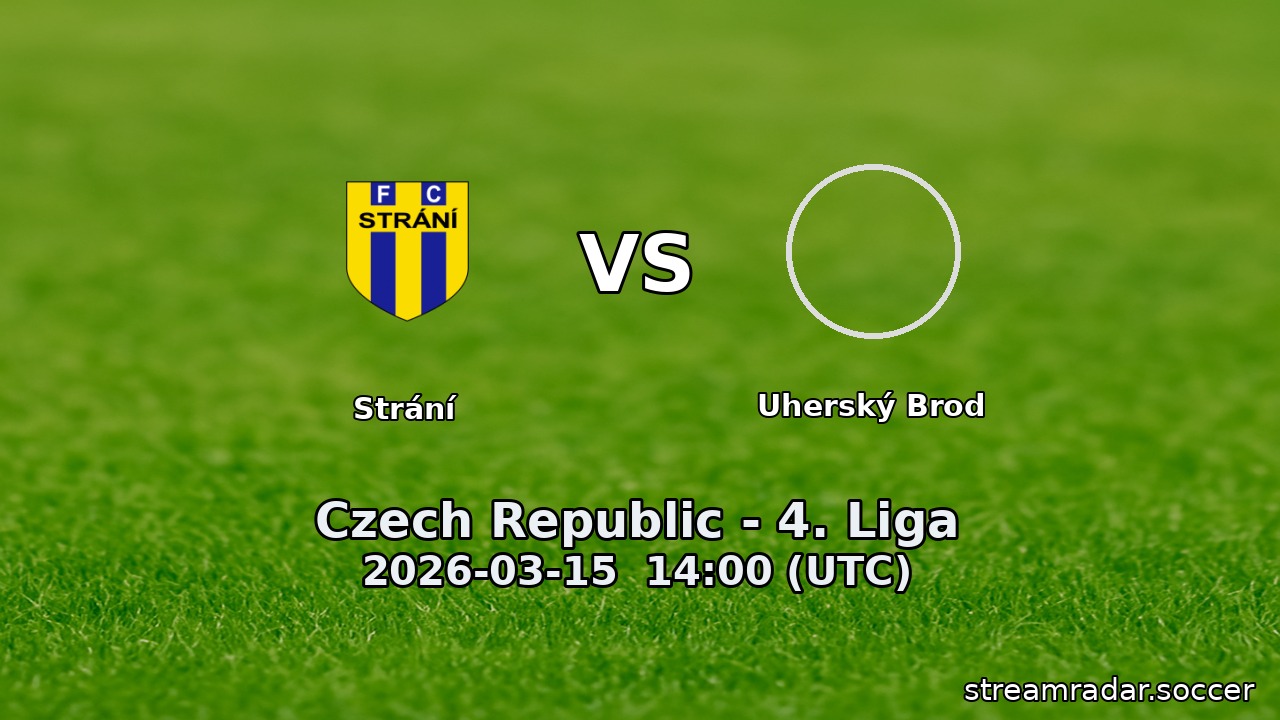 Strání vs Uherský Brod