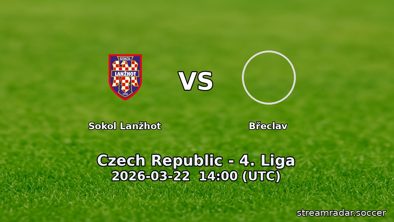 Sokol Lanžhot vs Břeclav
