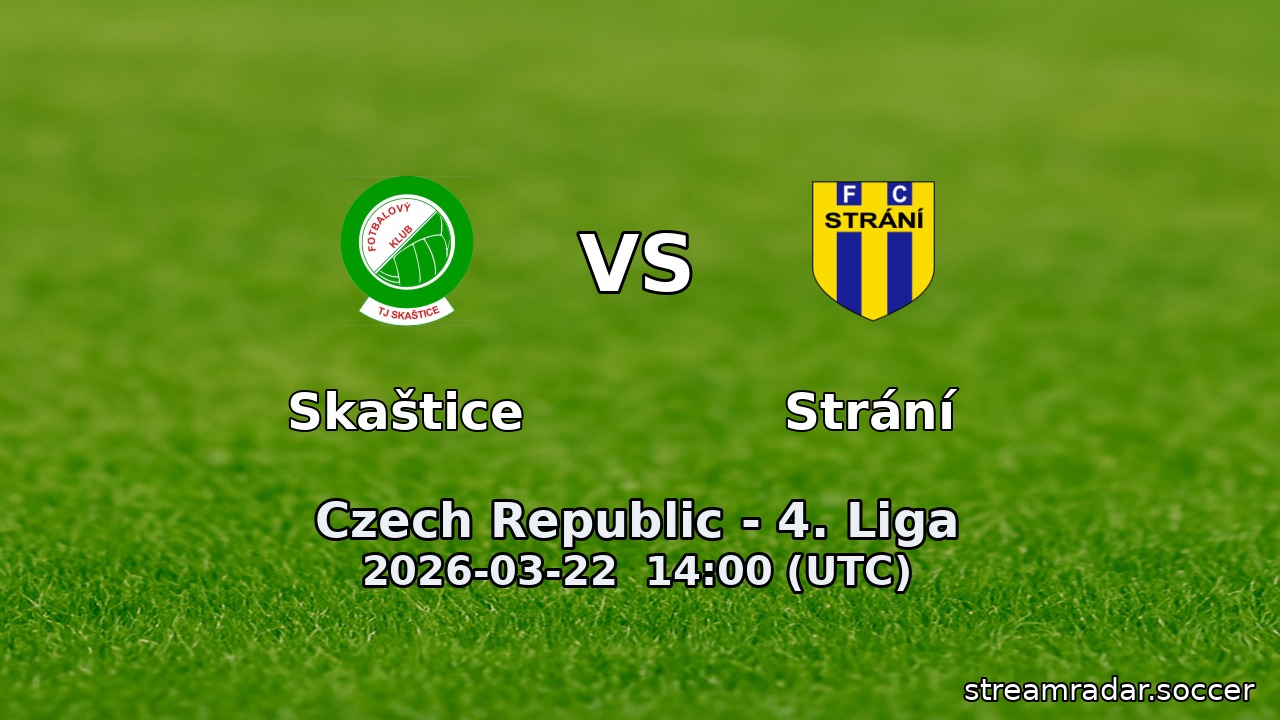 Skaštice vs Strání