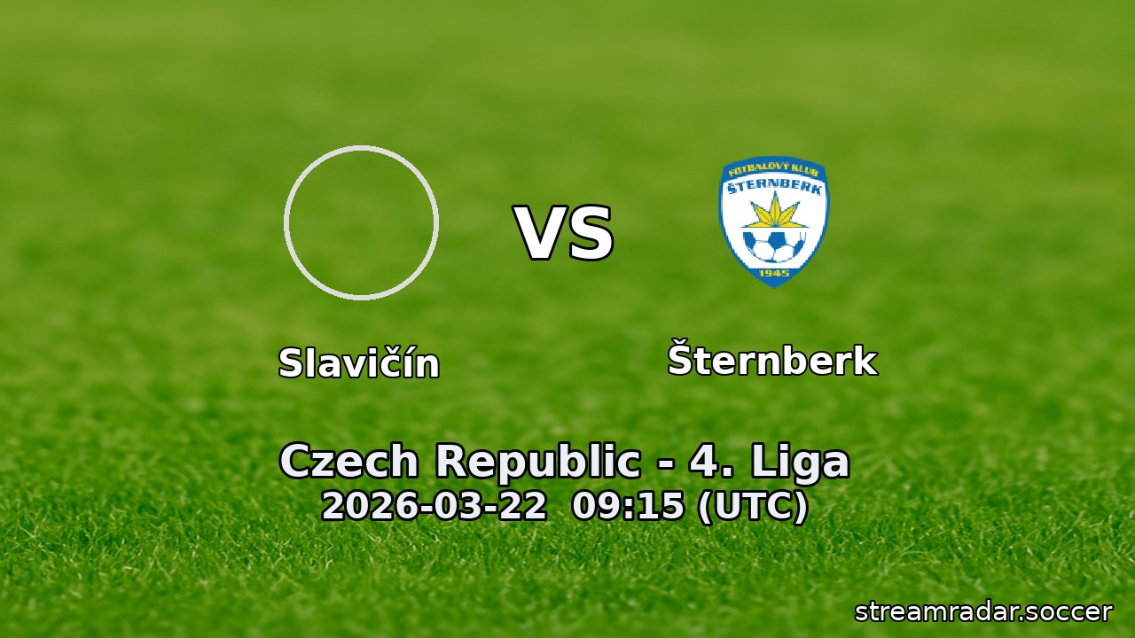 Slavičín vs Šternberk