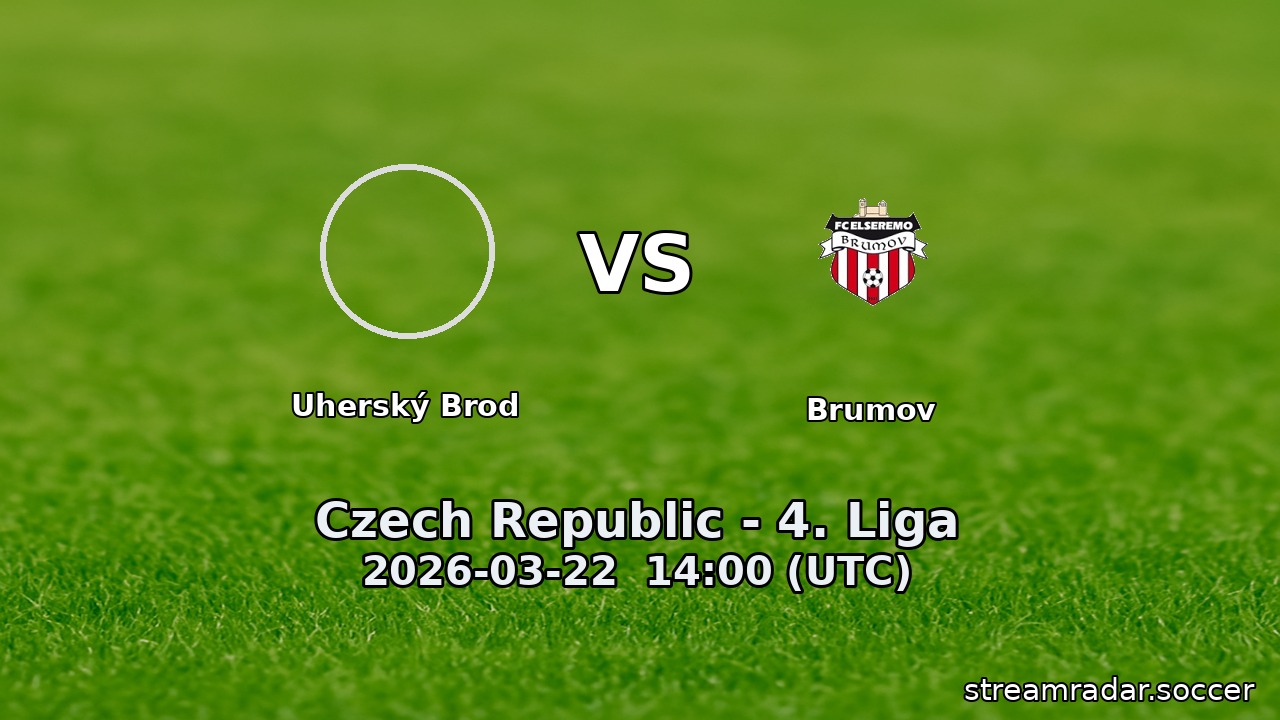 Uherský Brod vs Brumov