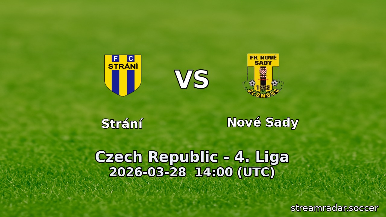 Strání vs Nové Sady