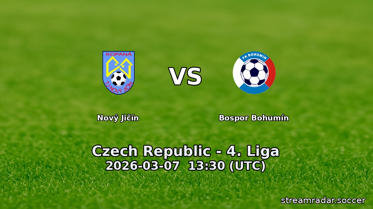 Nový Jičín vs Bospor Bohumín