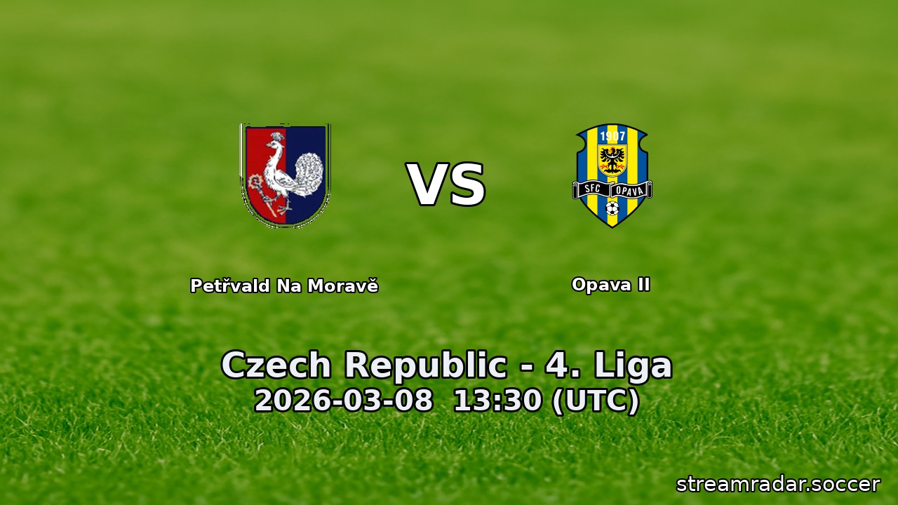 Petřvald na Moravě vs Opava II