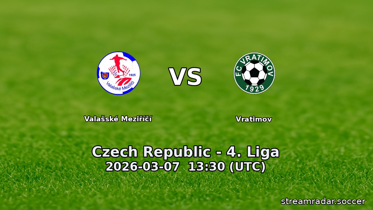Valašské Meziříčí vs Vratimov