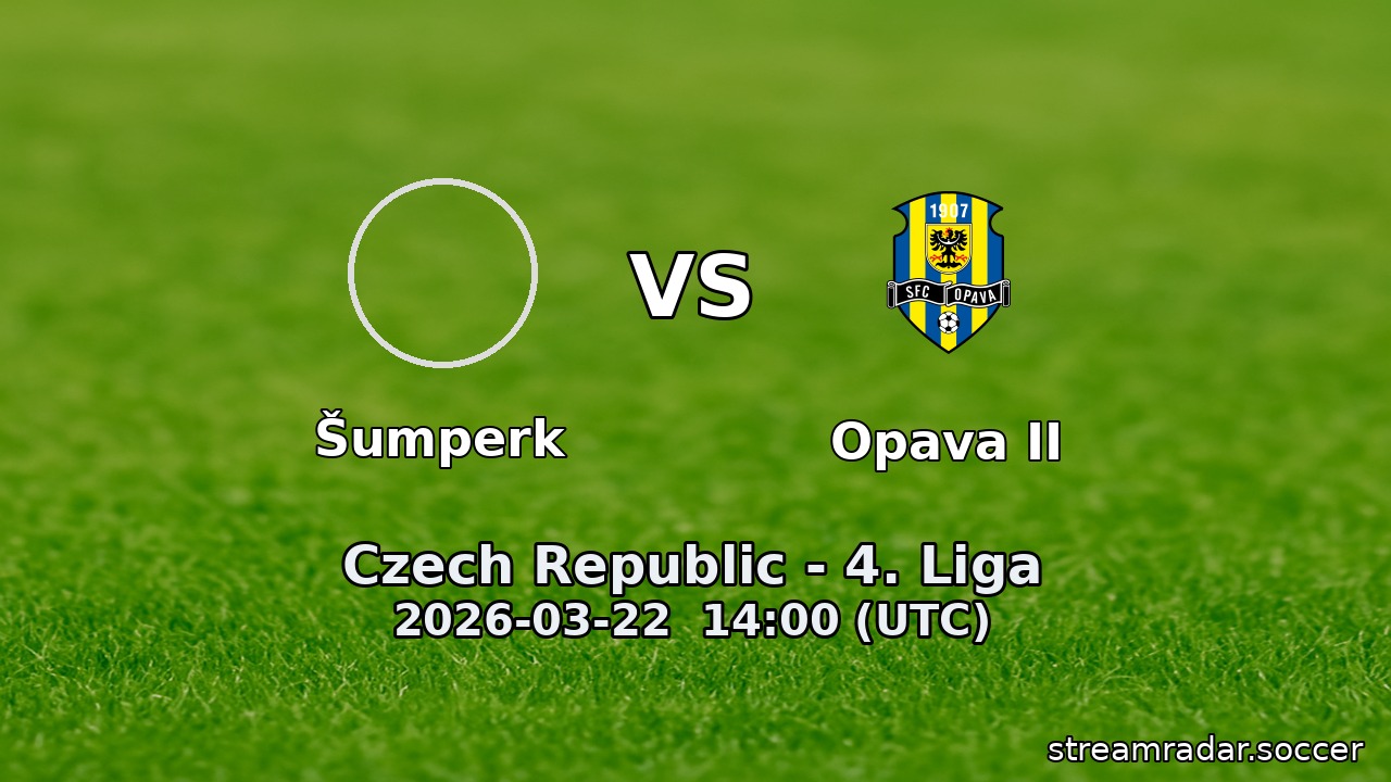 Šumperk vs Opava II