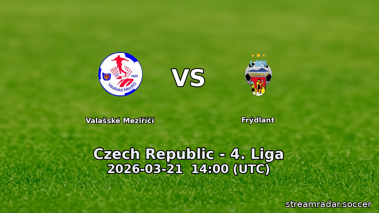 Valašské Meziříčí vs Frýdlant