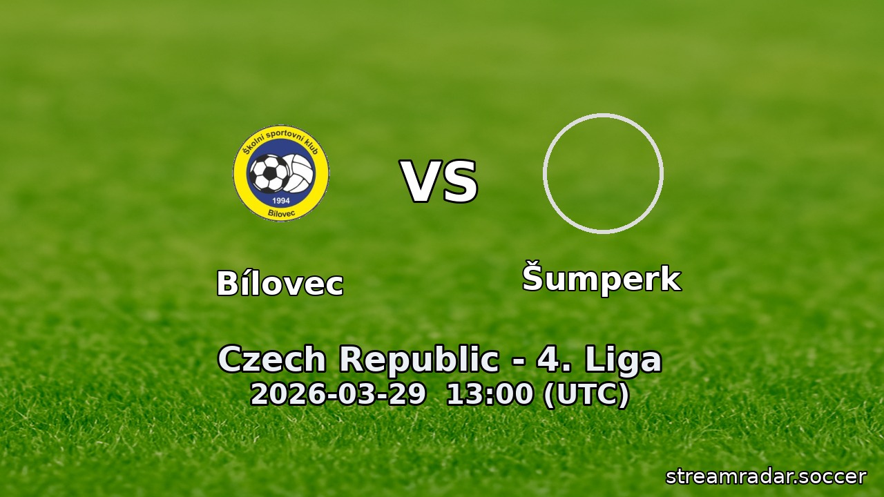 Bílovec vs Šumperk